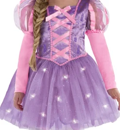 Party City Kids' Light-Up Rapunzel Costume - Disney Tangled|Girl Disney Princess