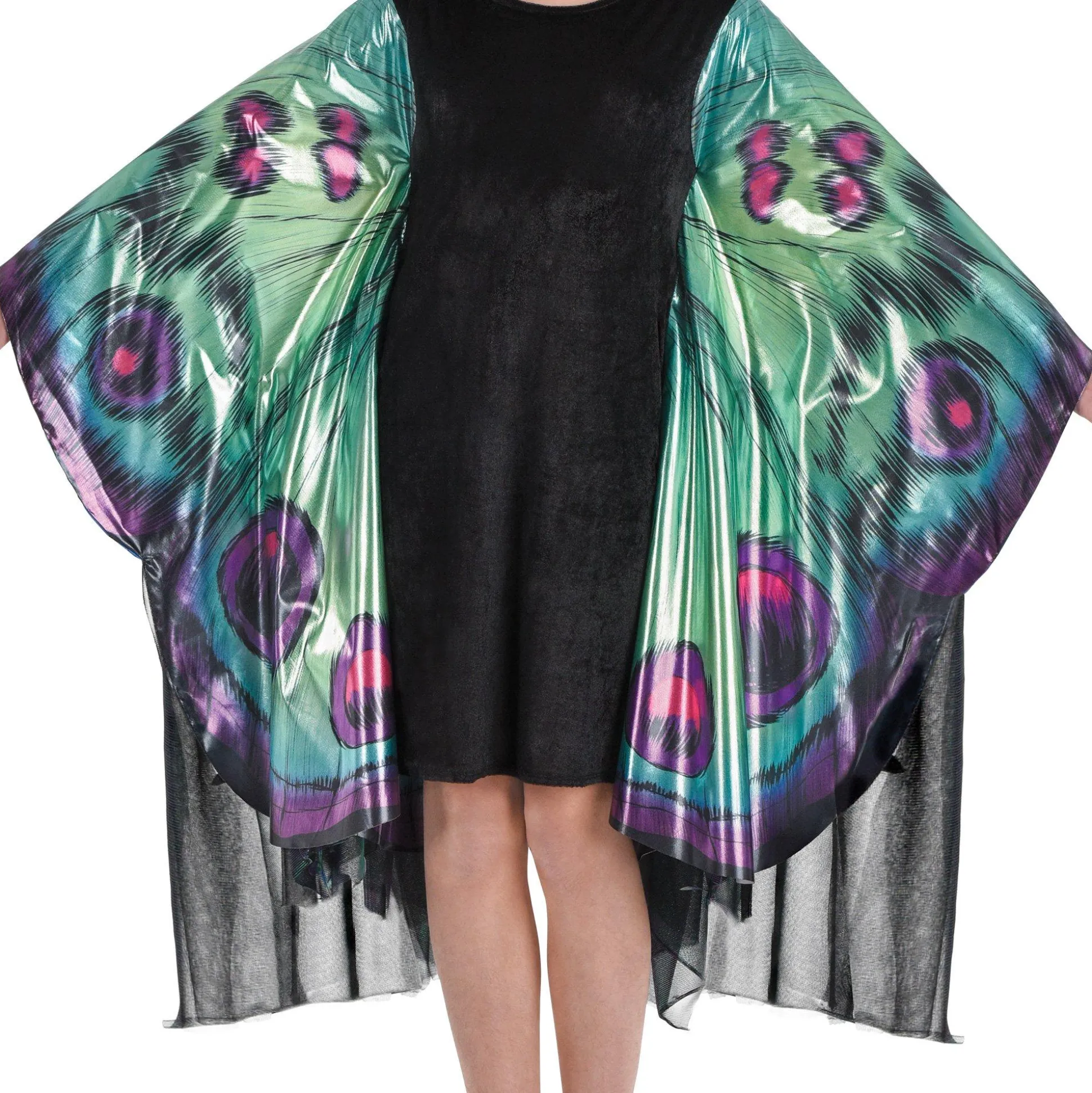 Party City Kids' Midnight Butterfly Transforming Costume|Girl Animal & Bug