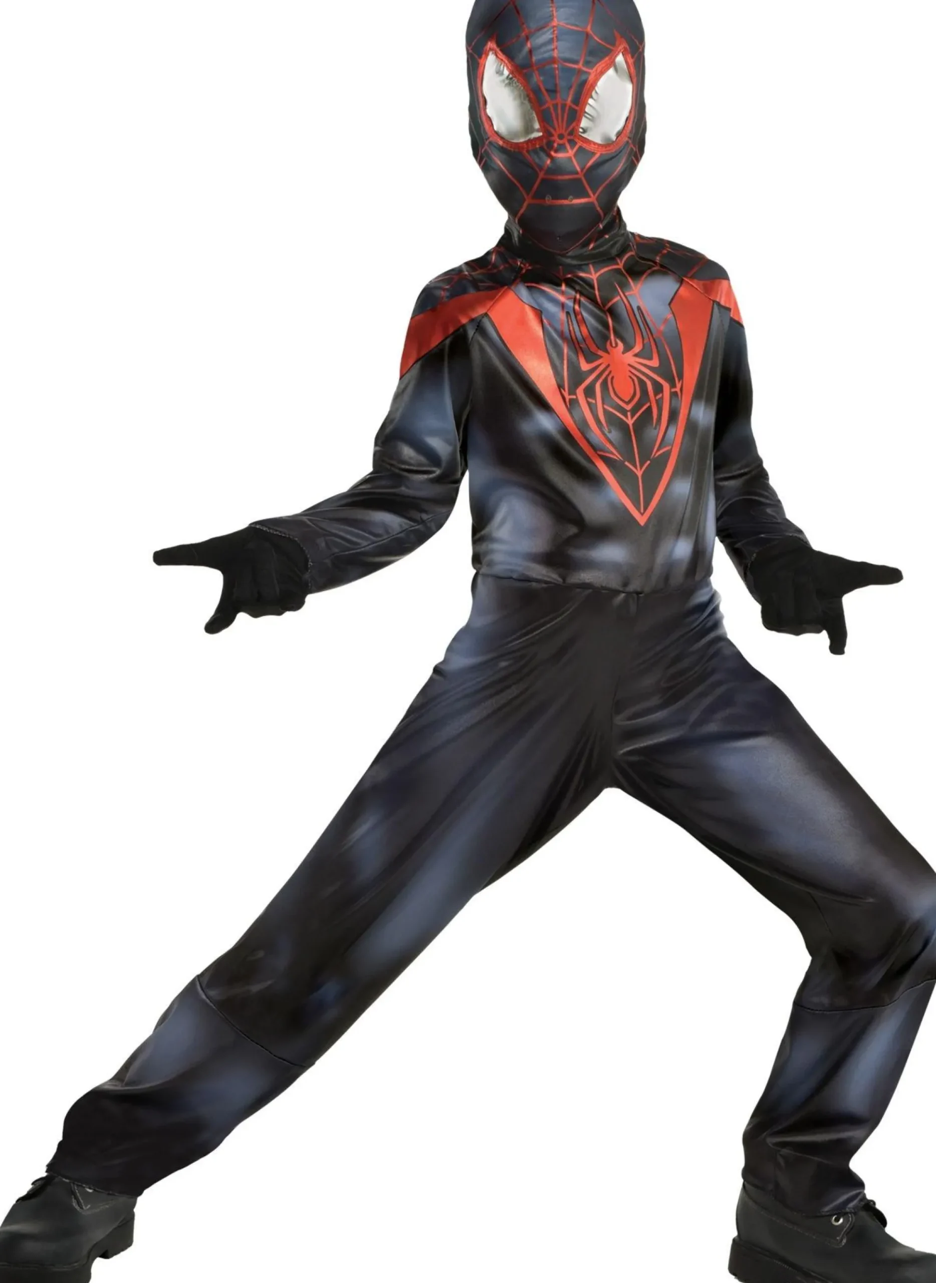 Party City Kids' Miles Morales Spider-Man Costume - Into The Spider-Verse|Boy Superhero