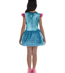 Party City Kids' Pink & Blue Spider-Girl Costume - Marvel|Girl Superhero
