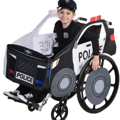 Party City Kids' Police Car Wheelchair Costume|Boy Career