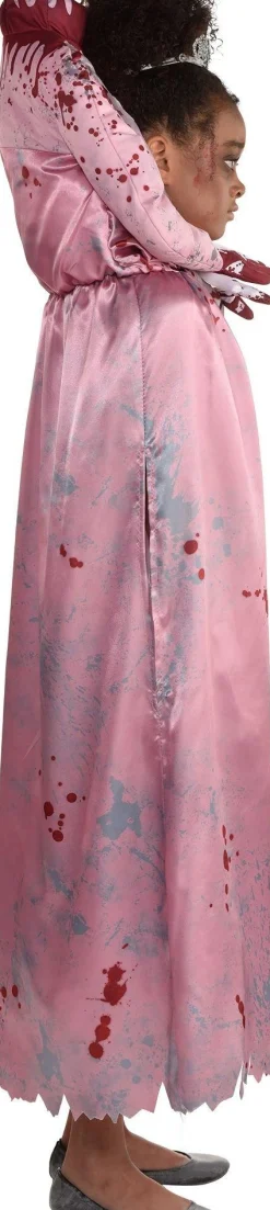 Party City Kids' Prom Scream Illusion Costume|Girl Scary