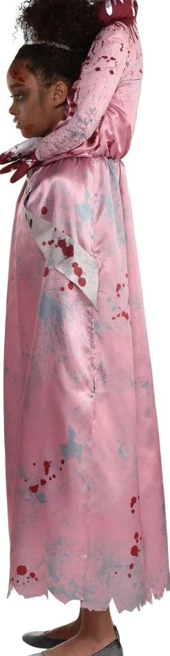 Party City Kids' Prom Scream Illusion Costume|Girl Scary