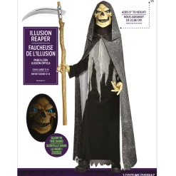 Party City Kids' Reaper Illusion Costume|Boy Scary