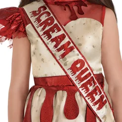 Party City Kids' Scream Queen Costume|Girl Scary