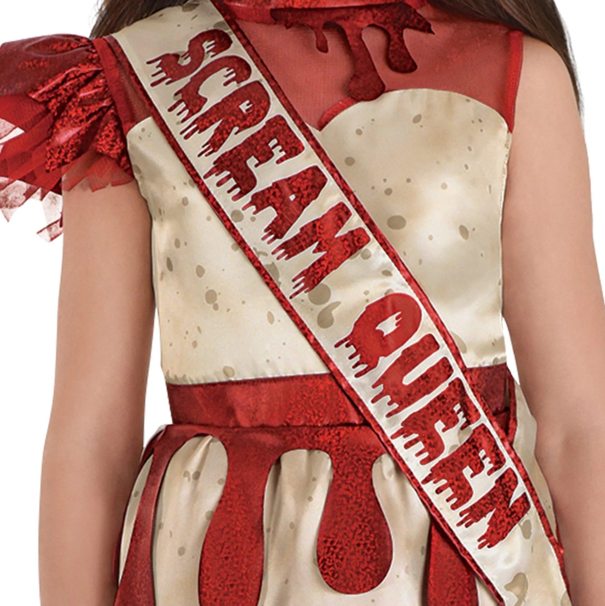 Party City Kids' Scream Queen Costume|Girl Scary