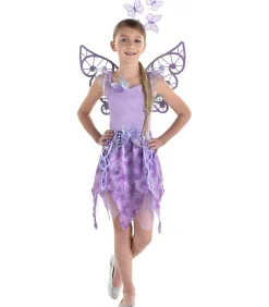 Party City Kids' Shimmering Butterfly Costume|Girl Animal & Bug