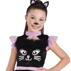 Party City Kids' Skeleton Cat Transforming Costume|Girl Scary