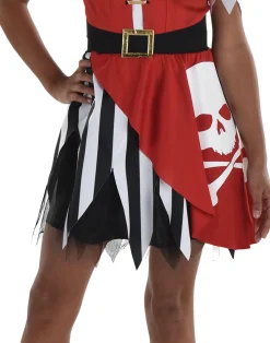 Party City Kids' Skull Pirate Costume|Girl Pirate