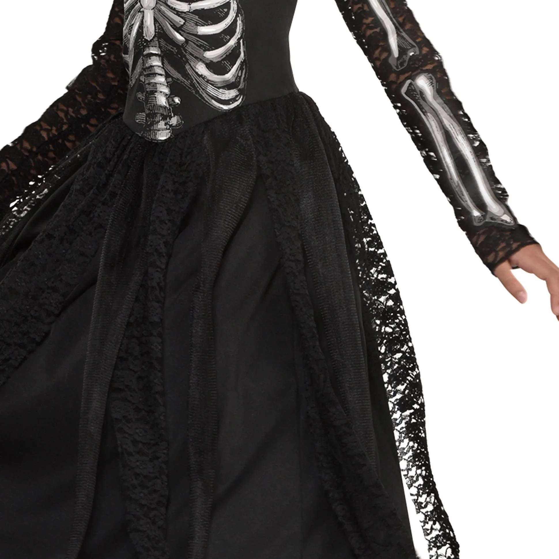 Party City Kids' Undead Princess Costume|Girl Scary