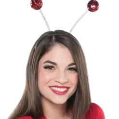 Cheap Ladybug Head Bopper Headbands, Tails