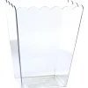 Best Large Clear Plastic Scalloped Container Candy Buffet By Color