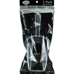 Best Large Clear Premium Plastic Scoops, 2Ct Candy Buffet By Color