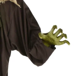 Party City Light-Up & Talking Jack-O'-Lantern Ghoul Hanging Decoration, 6Ft| Hanging Props