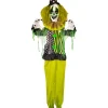 Party City Light-Up Animated Shaking Horror Clown Fabric & Plastic Hanging Decoration, 34.6In X 53.1In| Hanging Decorations