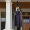 Party City Light-Up Cackling Witch Hanging Halloween Decoration, 6Ft| Hanging Decorations