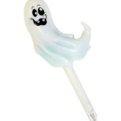 Party City Light-Up Color Change Ghost Plastic Pumpkin Stake Decoration| Pumpkin Carving Kits