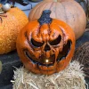 Party City Light-Up Evil Pumpkin| Table Décor & Centerpieces