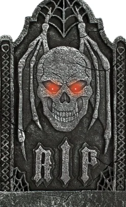 Party City Light-Up Evil Tombstone| Tombstones & Fencing