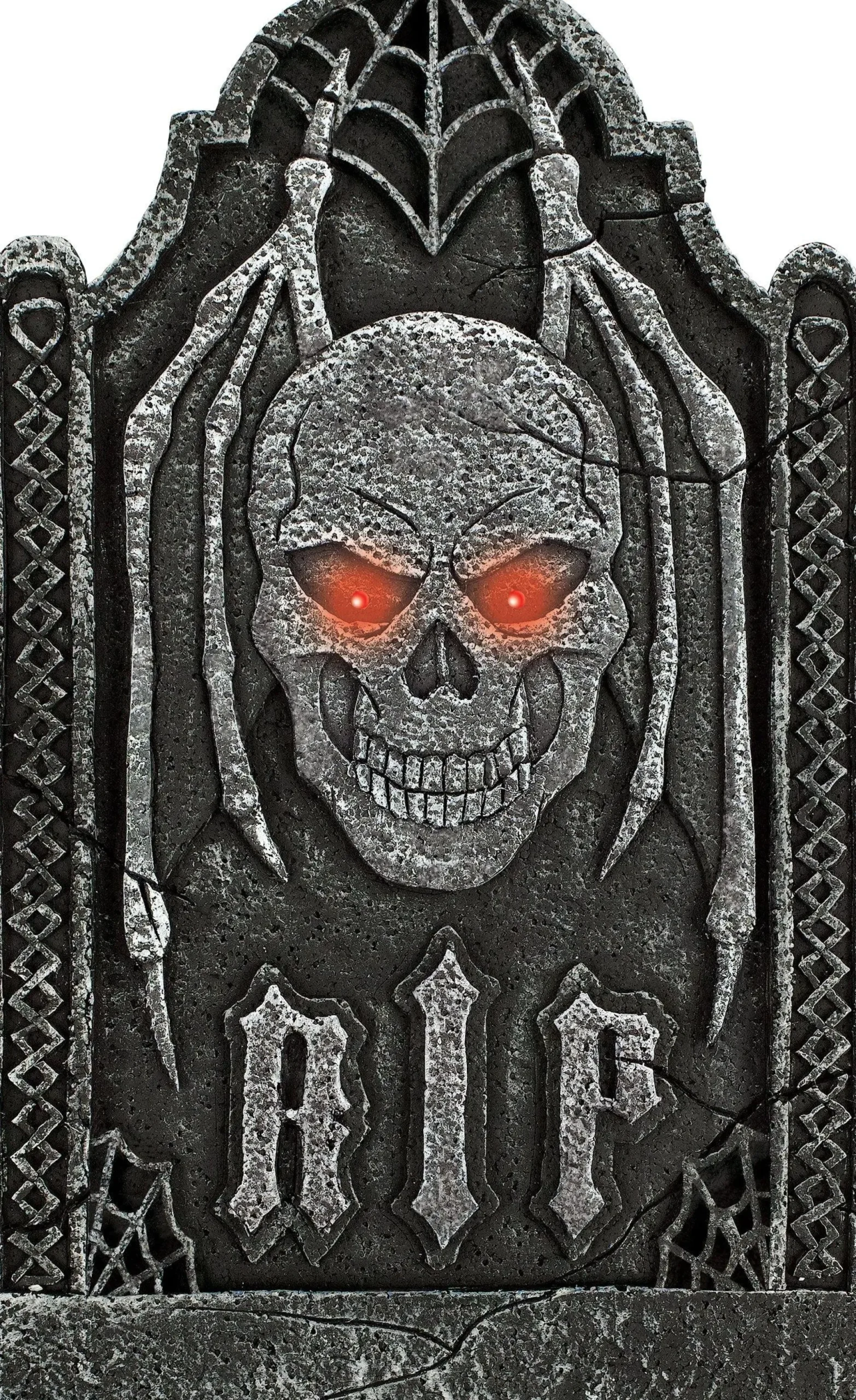 Party City Light-Up Evil Tombstone| Tombstones & Fencing