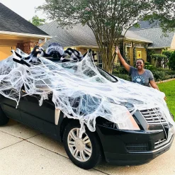 Party City Light-Up Hairy Black Spider| Spiders & Webbing