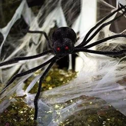 Party City Light-Up Hairy Poseable Spider| Spiders & Webbing