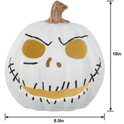Party City Light-Up Jack Skellington Jack-O'-Lantern - The Nightmare Before Christmas| Home Décor