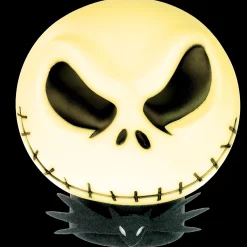 Party City Light-Up Jack Skellington Head, 5In X 5.5In The Nightmare Before Christmas| Home Décor