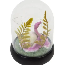 Party City Light-Up Resin Skull & Snake Dome, 6In X 5In| Table Décor & Centerpieces