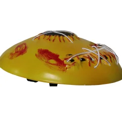 Cheap Light-Up Smiley Face Mask, 16In Scary