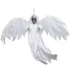 Party City Light-Up White Winged Reaper Decoration| Hanging Decorations