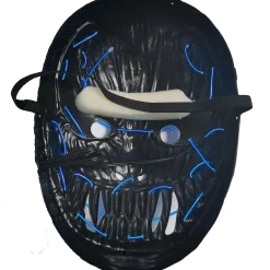Discount Light-Up Wide Mouth Monster Mask, 16In X 18In Scary