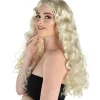 Flash Sale Long Blonde Curly Wig Wigs