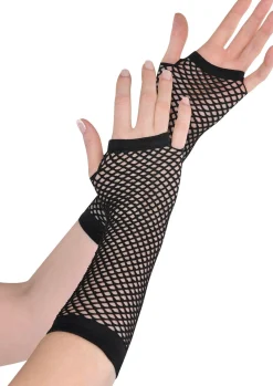 Cheap Long Fishnet Gloves Deluxe Gloves