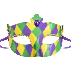 Discount Mardi Gras Harlequin Masquerade Mask Masquerade