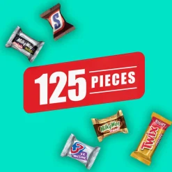 Fashion Mars Chocolate Minis Mix, 32.4Oz, 125Pc Bulk Candy