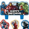 Hot Powers Unite Birthday Candles 4Ct Baking Supplies