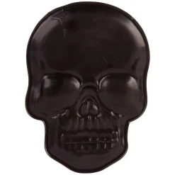 Party City Matte Black Stone Skull Spoon Rest, 4.6In X 6.3In| Boneyard Glam
