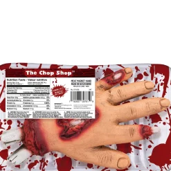 Party City Meat Market Plastic Hand Prop, 7.5In X 4.5In - Get Axed| Get Axed