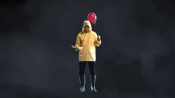 Hot Mens Georgie Costume - It Men Scary