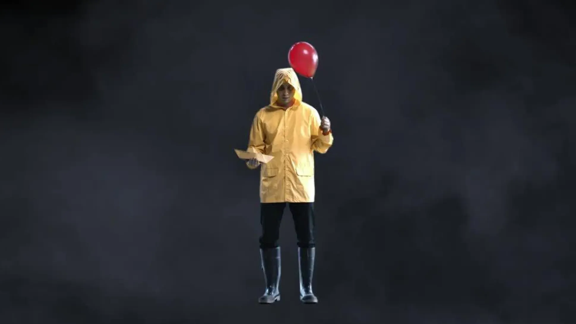 Hot Mens Georgie Costume - It Men Scary