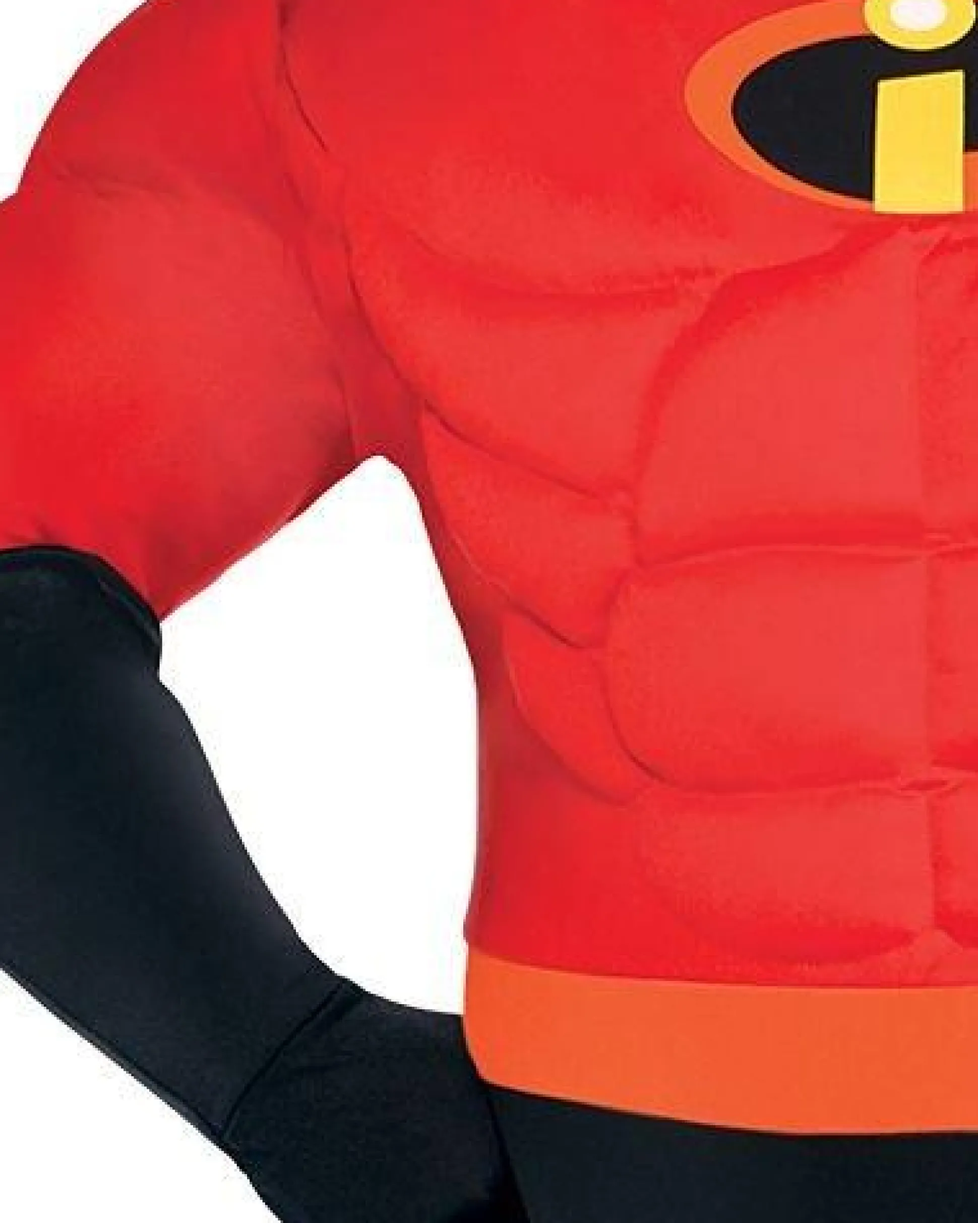 New Mens Mr. Incredible Muscle Costume Plus Size - The Incredibles Men Superhero