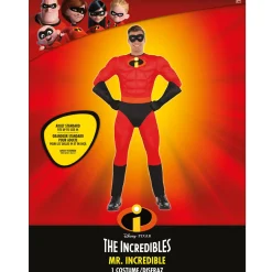 Flash Sale Mens Mr. Incredible Muscle Costume - The Incredibles Men Superhero