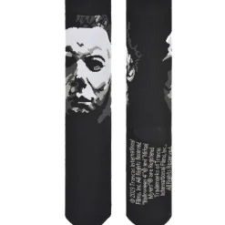 Party City Michael Myers Poster Portrait Crew Socks - Halloween 4| Tights
