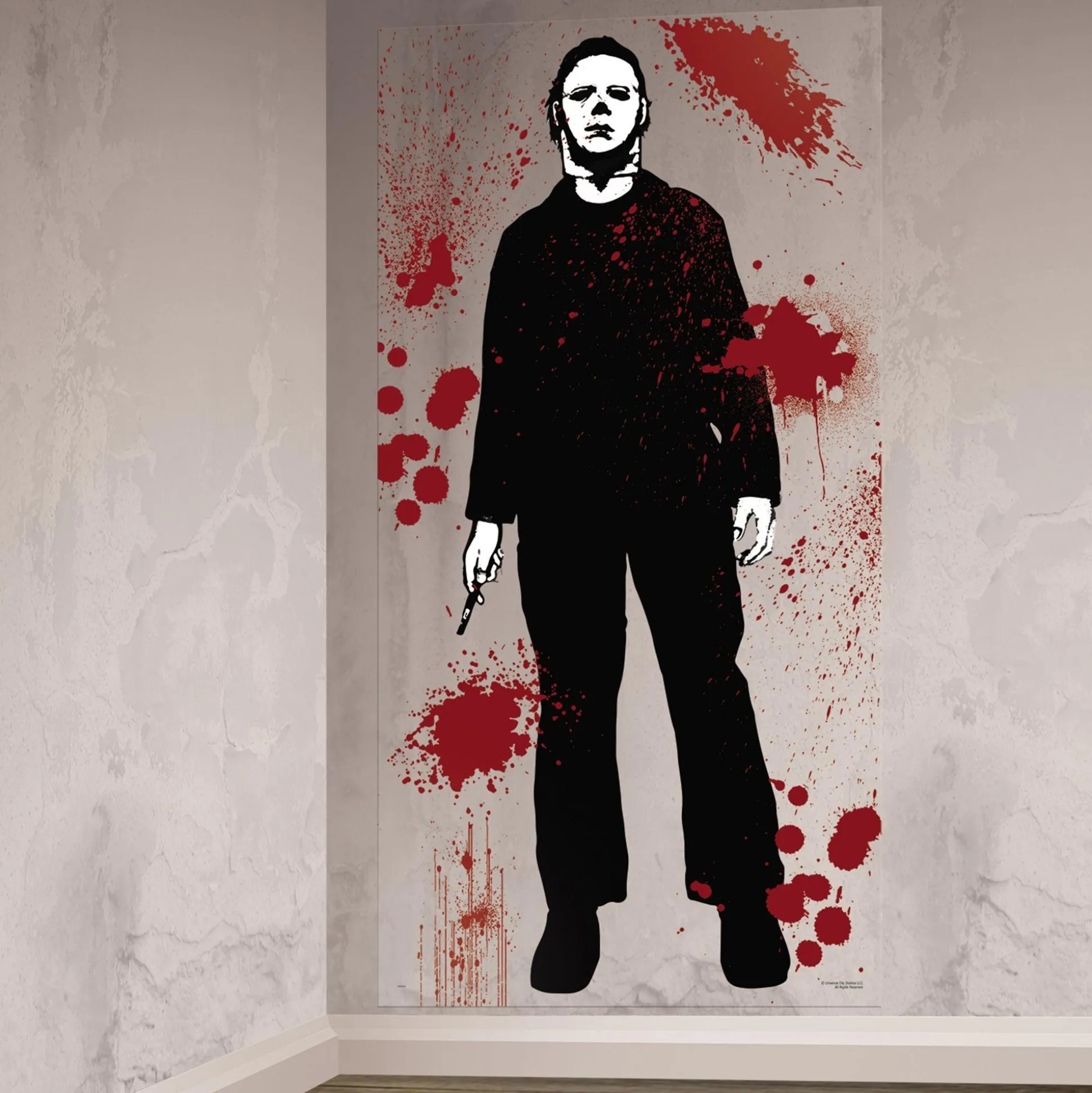 Party City Michael Myers Scene Setter Add-On - Halloween Ii| Get Axed