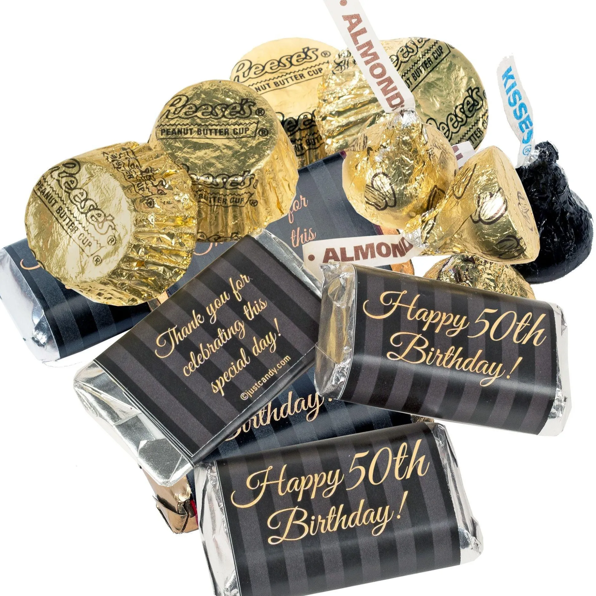 Outlet Milestone 50Th Birthday Chocolate Mix 180Pc Chocolate Candy