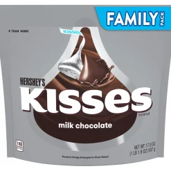 Best Sale Milk Chocolate Kisses Family Pack Chocolate Candy