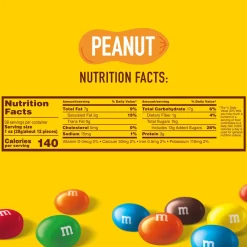 Clearance Milk Chocolate Peanut M&M's Party Size, 34Oz Chocolate Candy