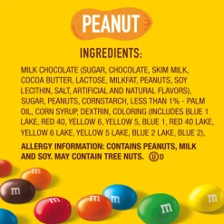 Clearance Milk Chocolate Peanut M&M's Party Size, 34Oz Chocolate Candy