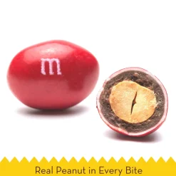 Hot Milk Chocolate Peanut M&M's - Share Size Chocolate Candy